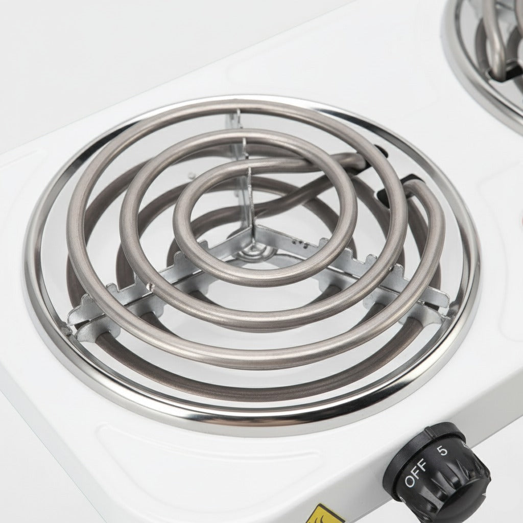 Double Burner Electric Stove